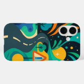 iPhone 16 Coque Abstrait" (Verso (horizontal))