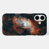iPhone 16 Coque avec Bubble Nebula (Verso (horizontal))