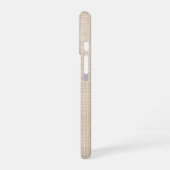 iPhone 16 Coque Beige aesthetic (Côté gauche)
