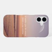 iPhone 16 Coque de téléphone avec design du plage (Verso Horizontal)
