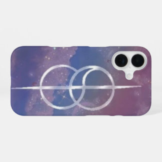 iPhone 16 coque de téléphone symbole changeant dans les nuag