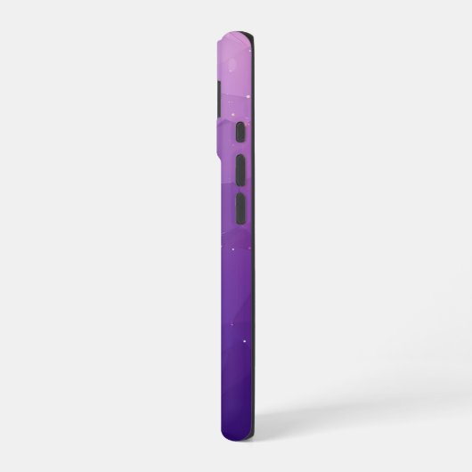 iPhone 16 Coque géométrique dégradé - Ajouter un nom (Côté gauche)