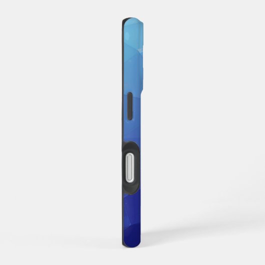 iPhone 16 Coque géométrique dégradé - Ajouter un nom (Côté droit)