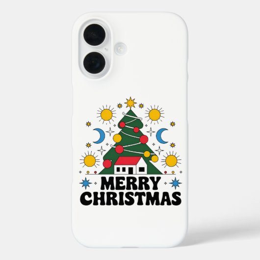 iPhone 16 Coque : Nouveau Joyeux Noël / coque ipad (Verso)