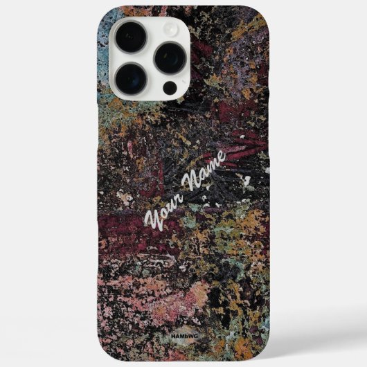 Iphone 16 Coque Peinture de peinture HAMbWG (Verso)