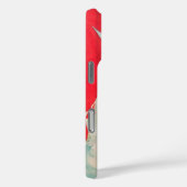 iphone 16 coque Red Fury art original (Verso / Droite)