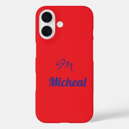 Iphone 16 hoesje (Achterkant)