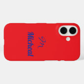Iphone 16 hoesje (Achterkant (horizontaal))