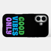 iPhone 16 hoesje alleen goede vibes (Achterkant (horizontaal))