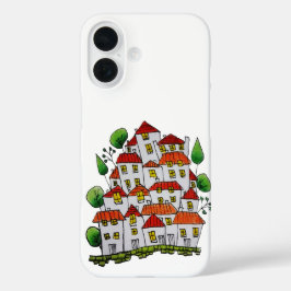 iPhone 16 hoesje (Doodle - Handgetekend)