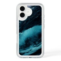 Iphone 16 hoesje met oceaangolven ontwerp
