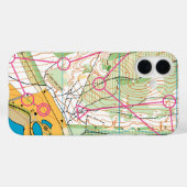 iPhone 16 hoesje - Oriëntatiekaart (Achterkant (horizontaal))