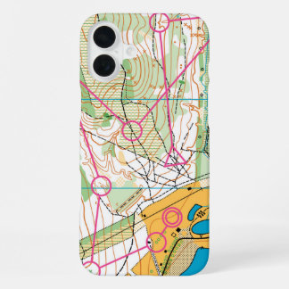 iPhone 16 hoesje - Oriëntatiekaart iPhone 16 Plus Hoesje