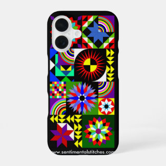 iPhone 16 Hoesje - Quilt Collage