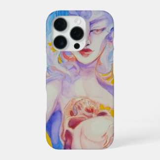 iphone 16 hoesje Yellow Witch originele kunst iPhone 16 Pro Hoesje