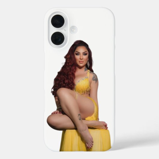 iPhone 16 Hoesjes firuza_bellydancer (Achterkant)