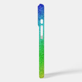 iPhone 16 Hülle Glänzend Regenbogen Glitzer Bunt  Case-Mate iPhone Case (Achterkant / Links)