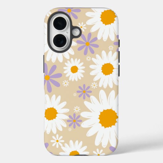 iphone 16 - marguerite - coque (Verso)