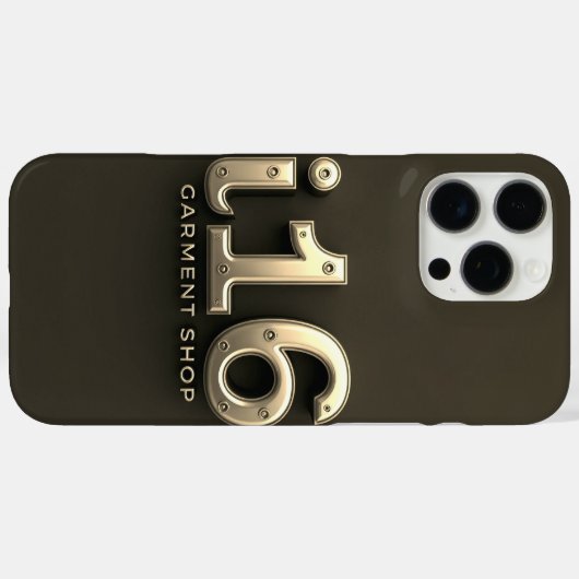 "iPhone 16 Max Coque Premium." (Verso (horizontal))