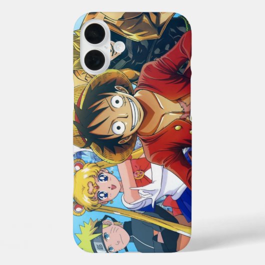 iPhone 16 plus anime ontwerp telefoonhoesje Case-Mate iPhone Case (Achterkant)