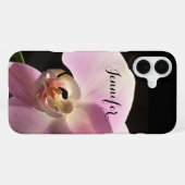 iPhone 16 Plus Étui pour téléphone portable Coque Rose Orchidée i (Verso Horizontal)