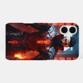 iPhone 16 Plus "Super-héros de la lumière : Coque de protection p (Verso Horizontal)