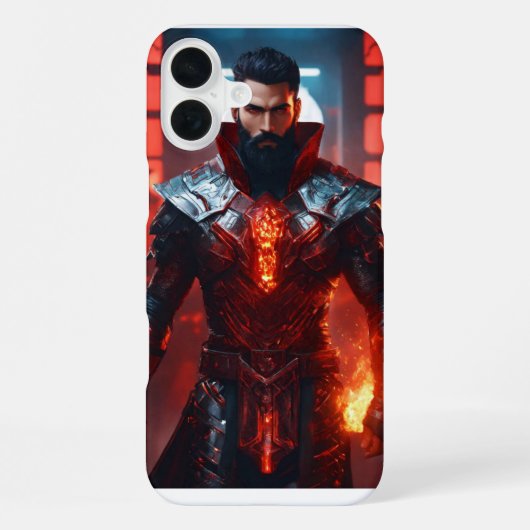 iPhone 16 Plus "Super-héros de la lumière : Coque de protection p (Verso)