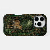 iPhone 16 Pro Arche de la jungle au léopard sauvage | Coque pour (Verso Horizontal)