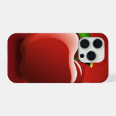 iPhone 16 Pro Case | Red Apple Logo Design | Minim (Verso Horizontal)