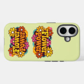 iPhone 16 Pro Cases | Electronics | Retro Floral (Achterkant (horizontaal))