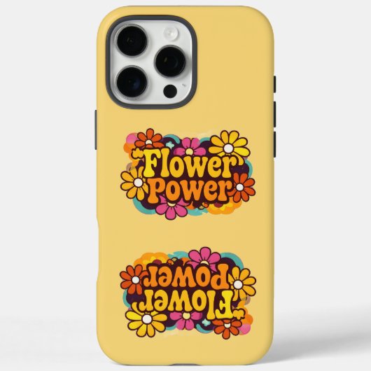 iPhone 16 Pro Cases | Electronics | Retro Floral (Achterkant)