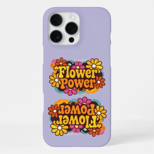 iPhone 16 Pro Cases | Electronics | Retro Floral Hoesje (Achterkant)