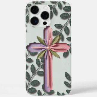 iPhone 16 Pro Coque avec Christian Cross Ai design
