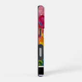 iPhone 16 Pro Coque de smartphone abstrait géométrique Impasto v (Côté droit)