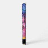 iPhone 16 Pro Coque de smartphone abstrait géométrique Impasto v (Côté gauche)