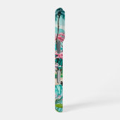iPhone 16 Pro Lagon tropical aux fleurs de cerisiers _ coque iph (Côté droit)