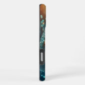 iPhone 16 Pro Max Conception de coque de téléphone avec feuille tran (Côté droit)