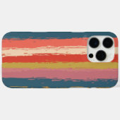 iPhone 16 Pro Max Coque - motif rayé (Verso (horizontal))