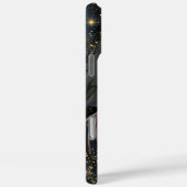 iPhone 16 Pro Max Coque noir, fille, Anime (Verso / Droite)