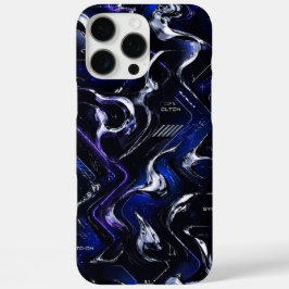 iPhone 16 Pro Max Cyber Liquid Chrome Hoesje