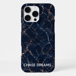 iPhone 16 Pro Max Hoesje: Aangepaste naam marmer k Hoesje