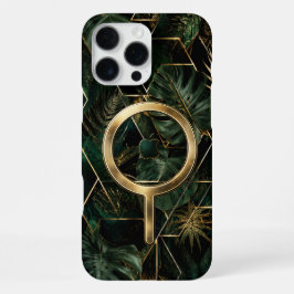 iPhone 16 Pro Max Hoesje: Luxe Goud MagSafe Hoesje