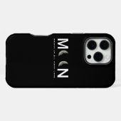 iPhone 16 Pro Max Le coque de la nuit noire (Verso Horizontal)