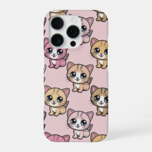 iPhone 16 Pro "Motif de chaton Kawaii mignon pour coque d'iPhone