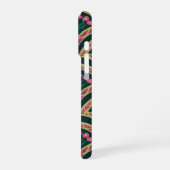 iPhone 16 Pro motif vert en forme de coque (Côté gauche)