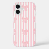 iPhone 16 roze strik ontwerp Case-Mate iPhone Case (Achterkant)