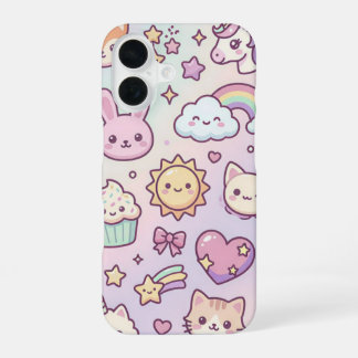 iPhone 16 Stijlvolle Cute Meisje Hoesje