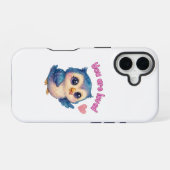 iPhone 16 Vous êtes aimé - Coque d'affirmation mignon (Verso Horizontal)