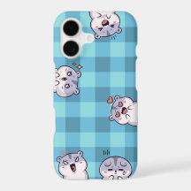 Iphone 17 Hoesje - Kawaii Hamster