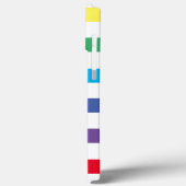 iPhone 3 rayé coloré / coque ipad (Verso / Gauche)